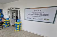 Novo CRAS no bairro Espinheiros j est em funcionamento para atender moradores de oito localidades